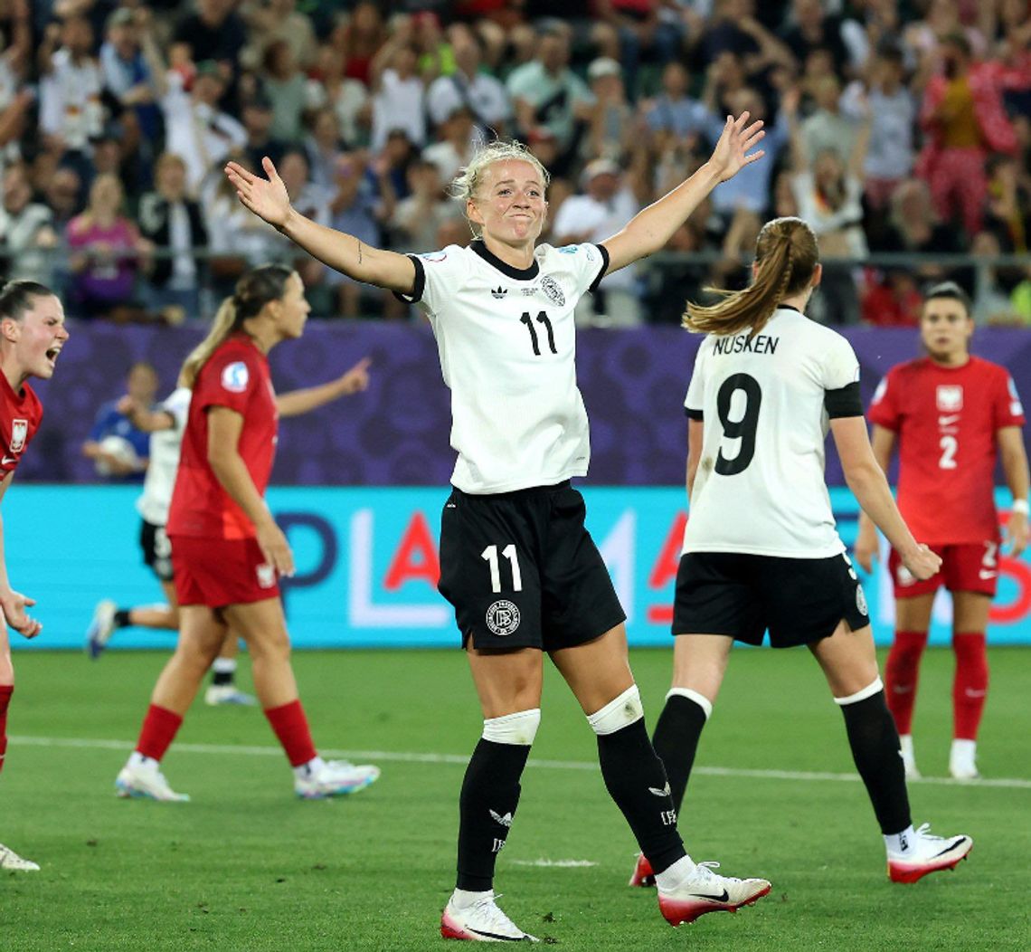 Piłkarskie ME kobiet - Polska - Niemcy 0:2. Niespodzianki nie było