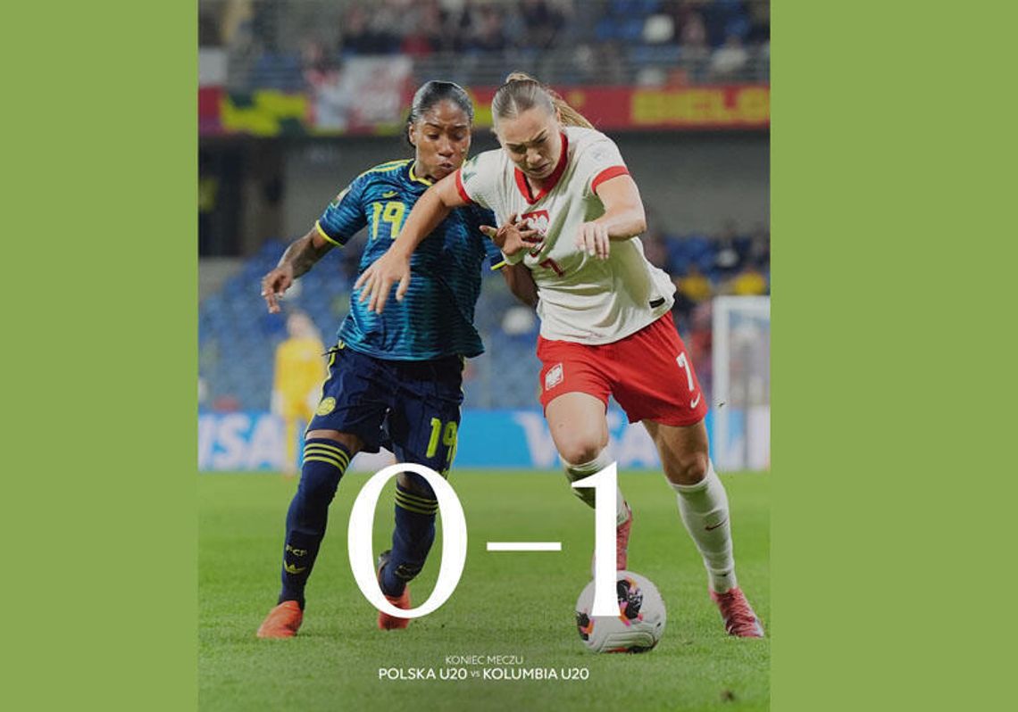Piłkarskie MŚ U-20 kobiet - Polska - Kolumbia 0:1, Polki odpadły z turnieju Piłkarskie MŚ U-20 kobiet - Polska - Kolumbia 0:1, Polki odpadły z turnieju
