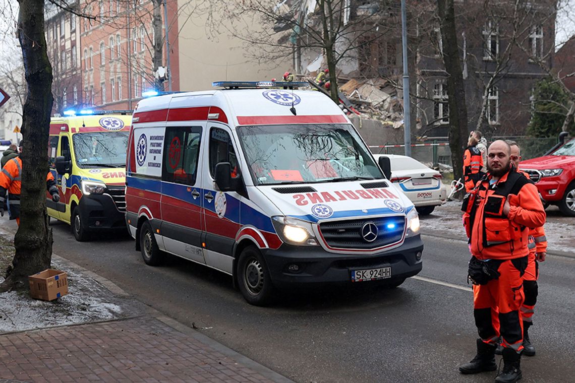 Policja: matka i córka, które zginęły w wybuchu w Katowicach miały 69 i 41 lat