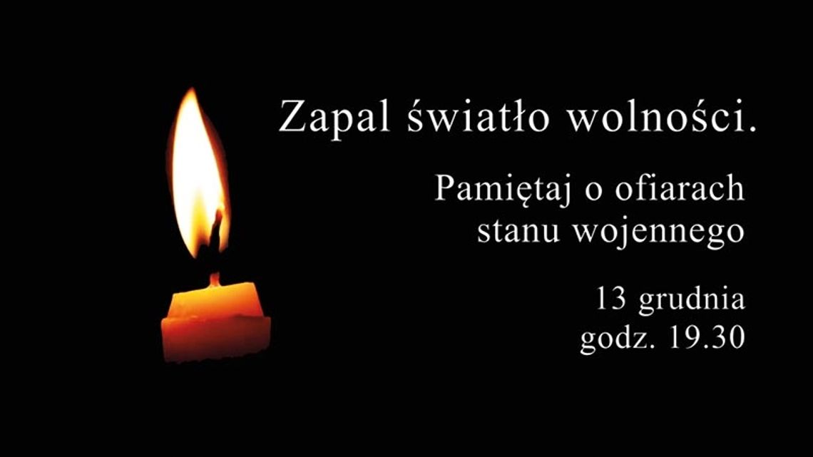 Polonia wzywa do udziału w kolejnej edycji akcji „Zapal Światło Wolności”