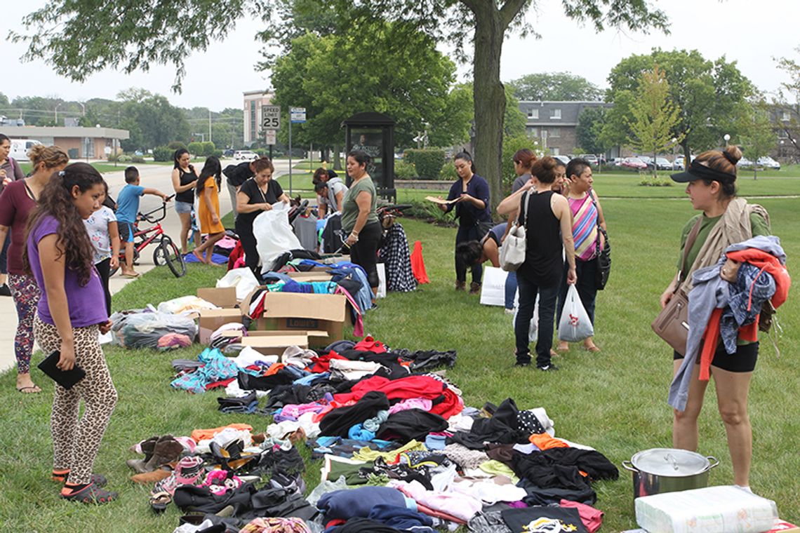 Polonijny „garage sale” na pomoc pogorzelcom z Prospect Heights