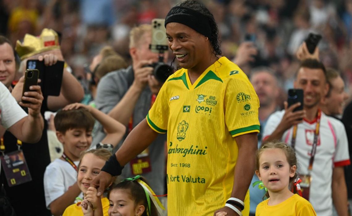 Polska – Brazylia 2:2 w meczu piłkarskich legend