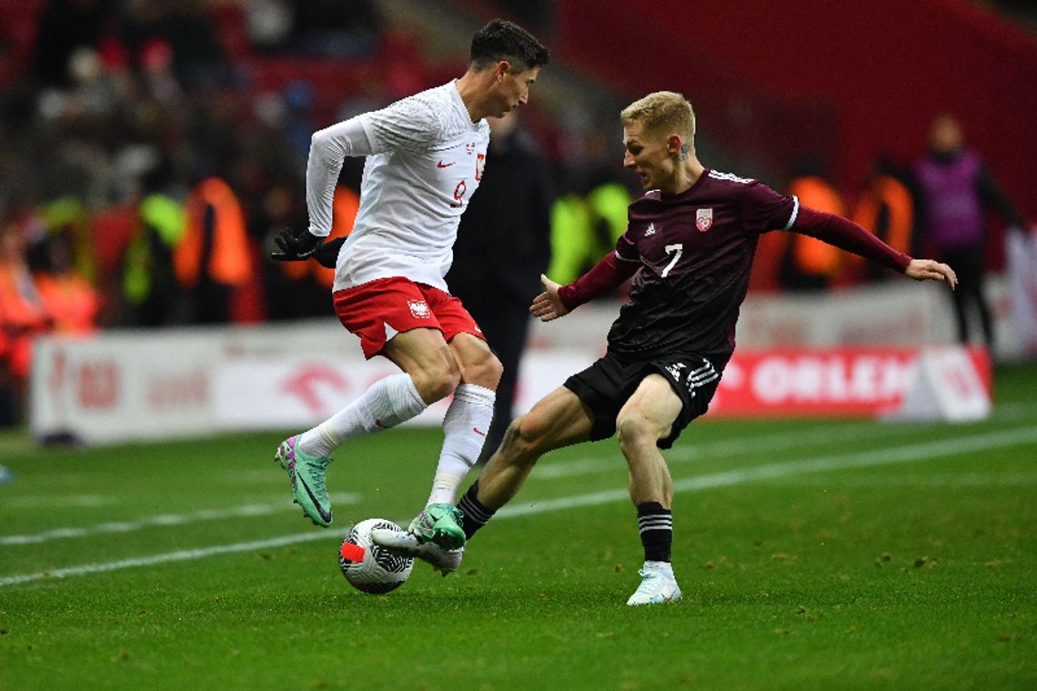 Polska - Łotwa 2:0 w towarzyskim meczu piłkarskim