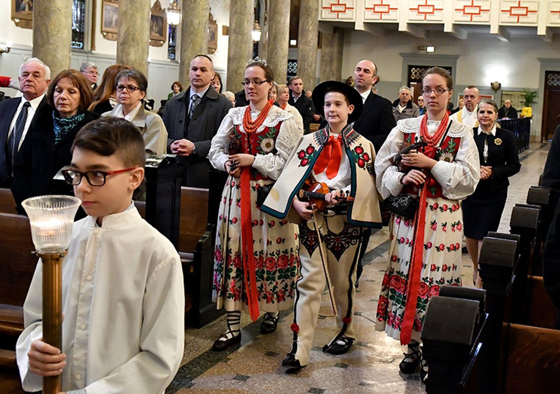 Polska msza wielkanocna na Wojciechowie