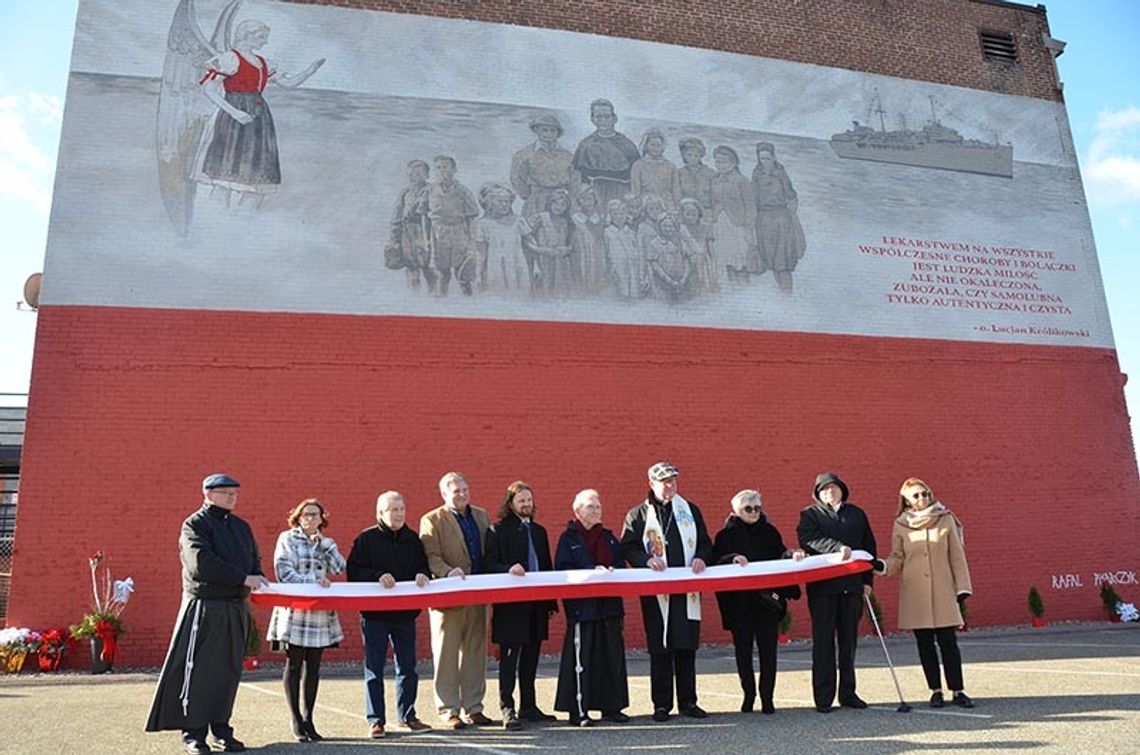 Polski mural w Chicopee