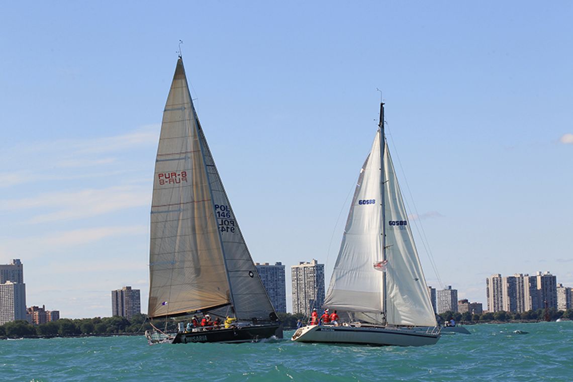 Polskie żagle na jeziorze Michigan. Regaty Polonia Cup 2019