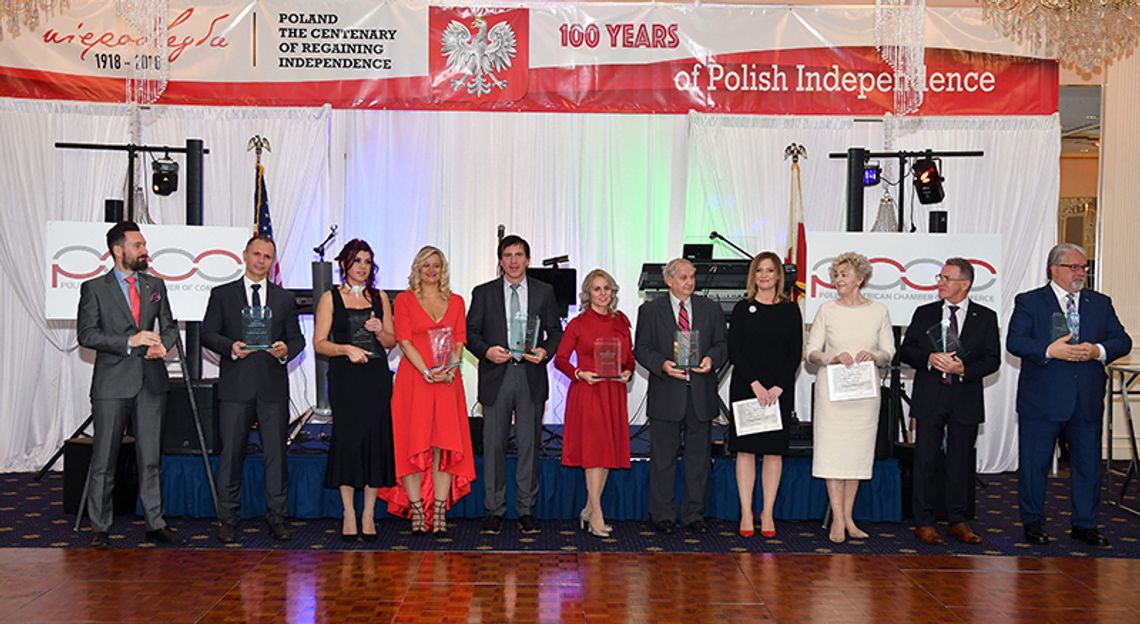 Polsko-Amerykańska Izba Handlowa przyznała swoje wyróżnienia Polsko-Amerykańska Izba Handlowa przyznała swoje wyróżnienia