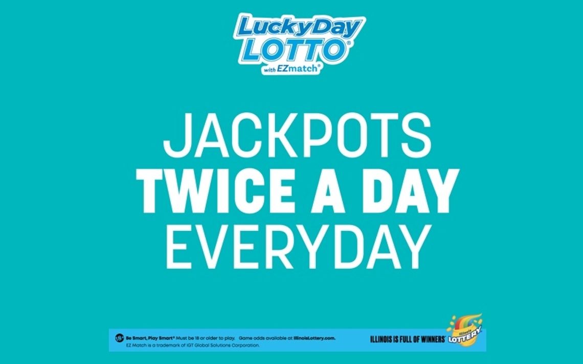 Ponad milion dolarów padło w Illinois w Lucky Day Lotto