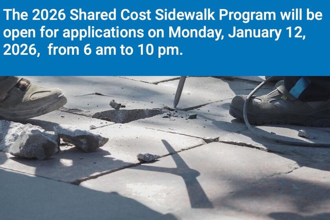 Potrzebujesz naprawy chodnika? Wnioski do miejskiego programu przyjmowane tylko 12 stycznia Potrzebujesz naprawy chodnika? Wnioski do miejskiego programu przyjmowane tylko 12 stycznia