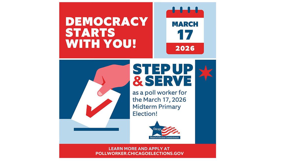 Praca we wczesnym głosowaniu (Early Voting) w Chicago