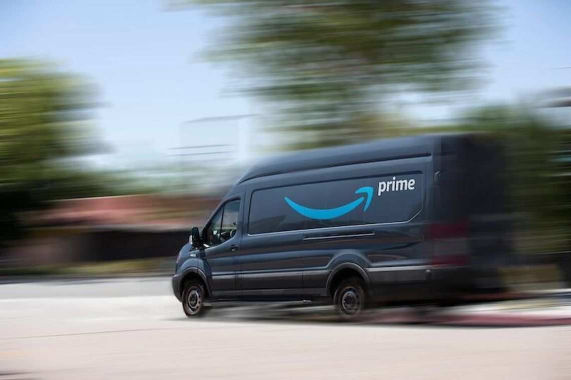 Pracownik Amazona zastrzelony przed centrum logistycznym na przedmieściach