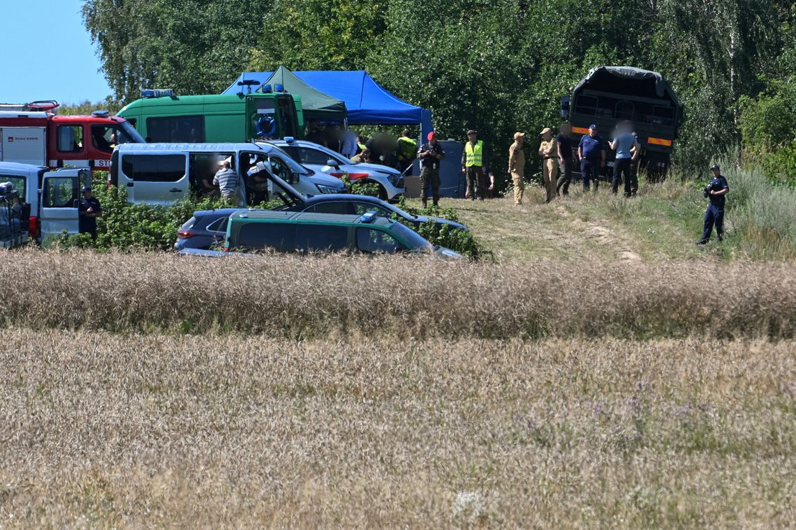 Prawdopodobnie rosyjski pocisk CH101 spadł w Lubelskiem