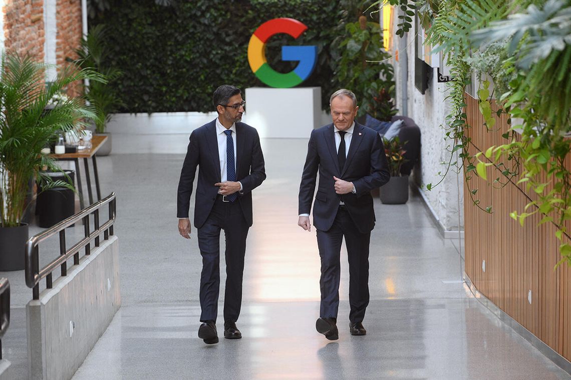Premier: list intencyjny ws. AI umożliwi większe zaangażowanie inwestycyjne Google w Polsce