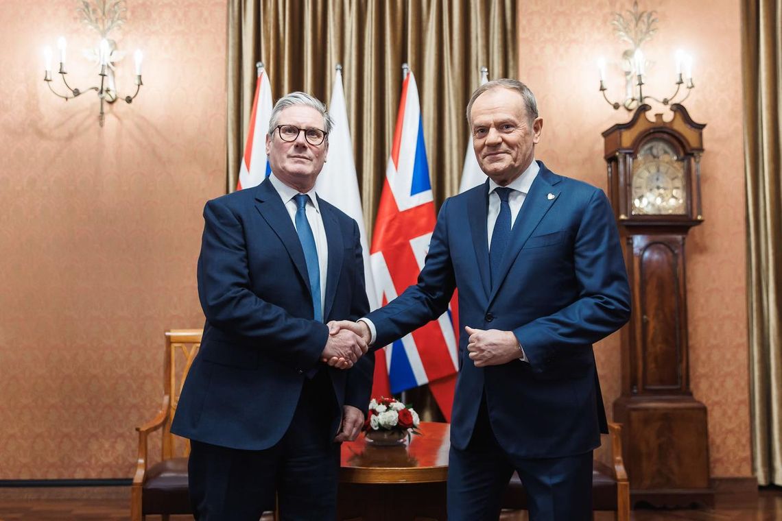 Premier Tusk: mamy z Wielką Brytanią identyczne poglądy na sytuację w Ukrainie