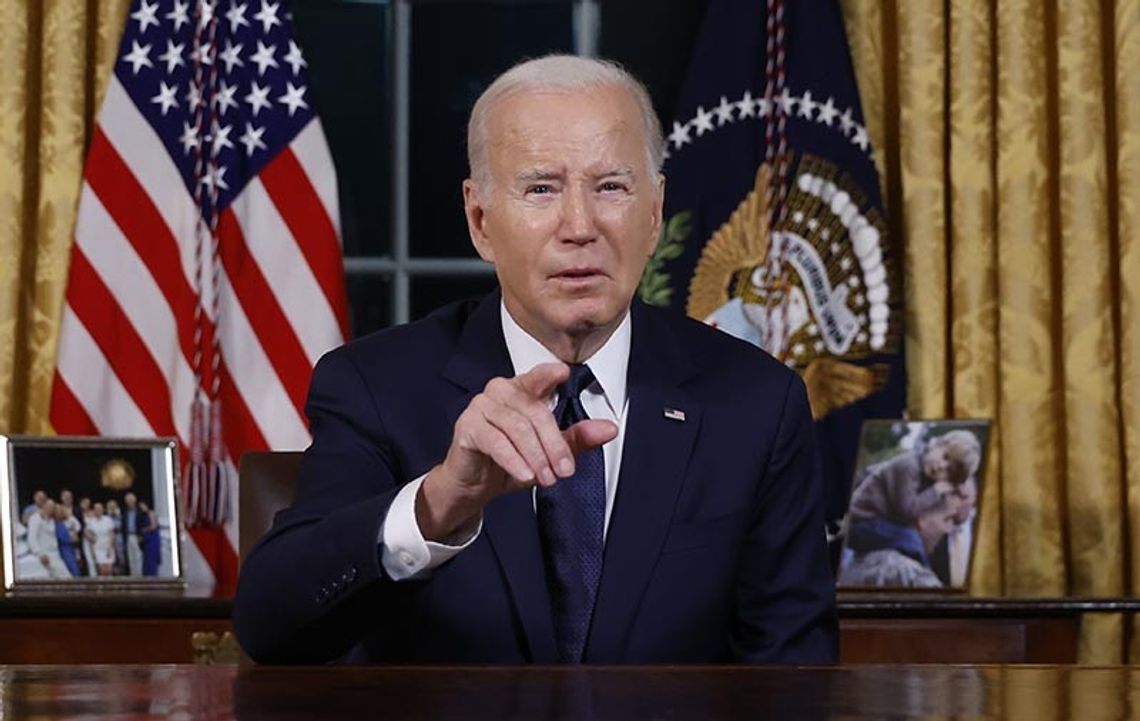 Prezydent Biden: Putin już zagroził Polsce, że jej zachodnie ziemie są "darem" od Rosji