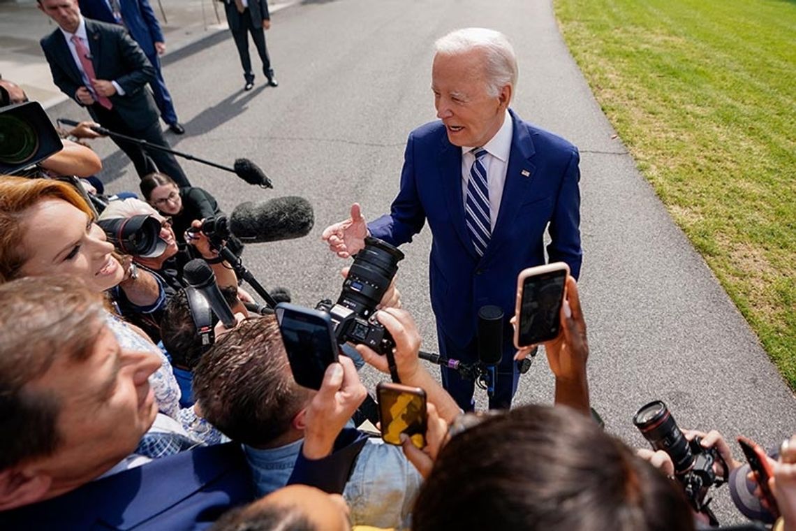 Prezydent Biden: Putin przegrywa wojnę i stał się pariasem na świecie