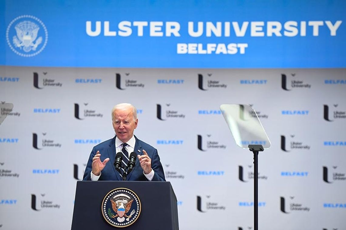 Prezydent Biden: zachowanie pokoju w Irlandii Północnej jest priorytetem dla USA (WIDEO)