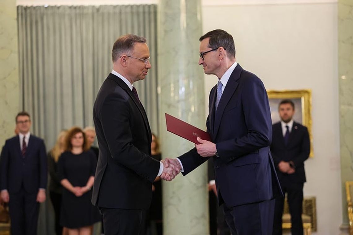 Prezydent desygnował na premiera Mateusza Morawieckiego