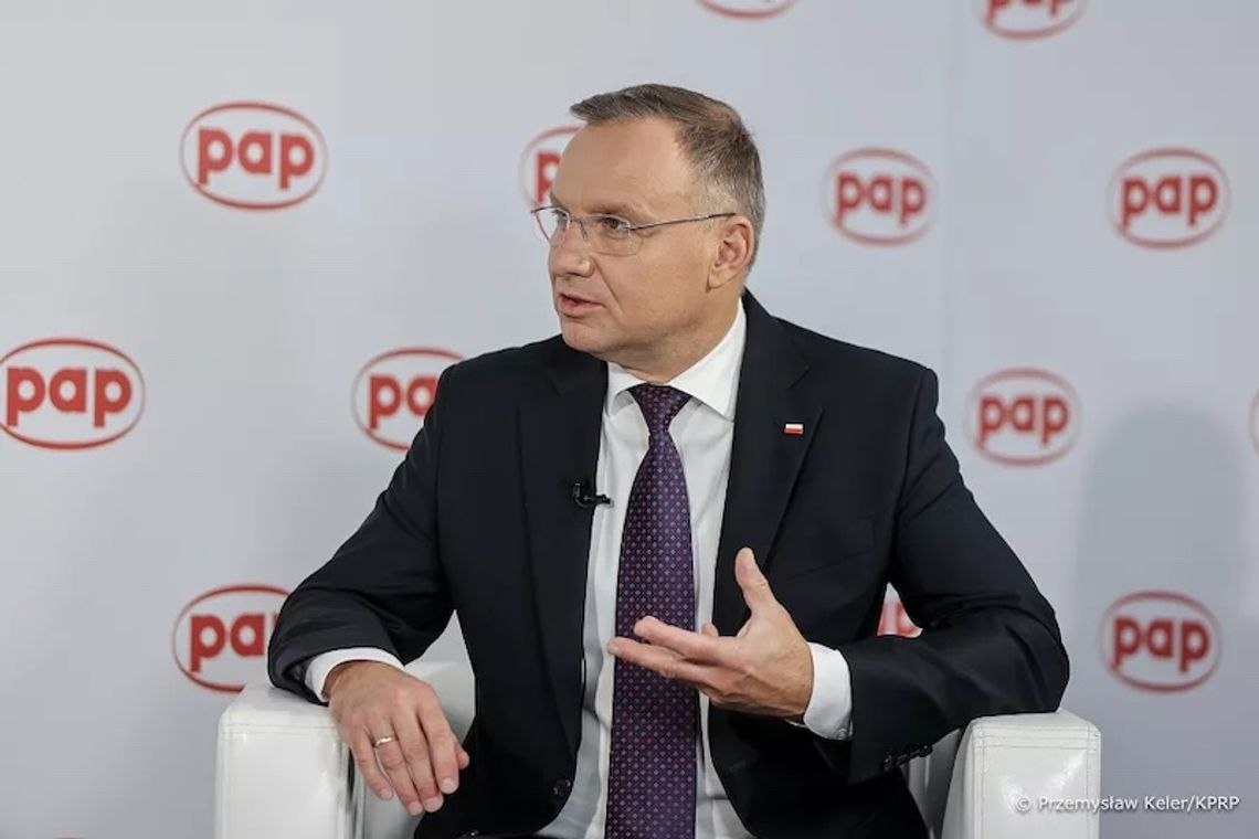 Prezydent dla PAP: W ONZ będę mówić o Ukrainie, bezpieczeństwie i celach polskiej prezydencji w UE w 2025 r.