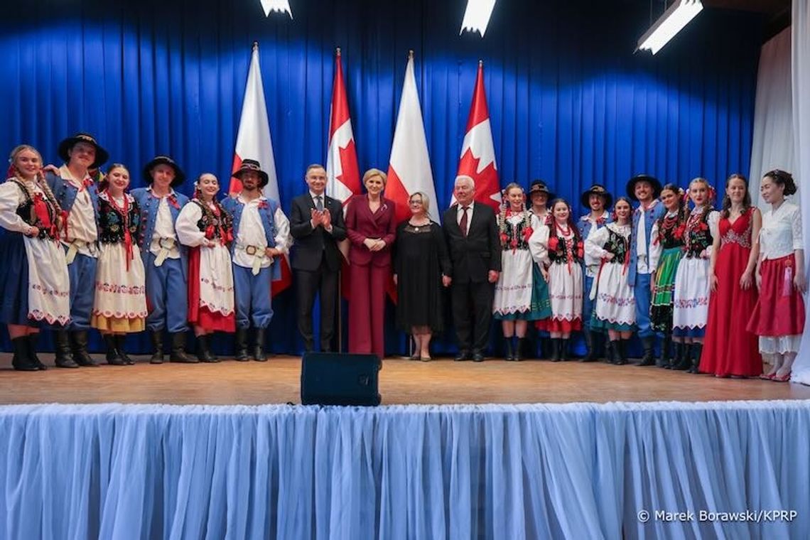 Prezydent Duda: kanadyjska Polonia to licząca się społeczność