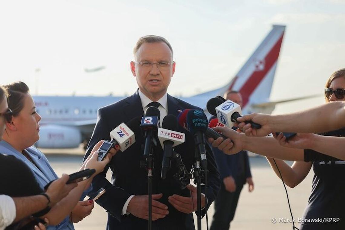 Prezydent Duda: mam nadzieję, że spotkam się z Joe Bidenem w Nowym Jorku