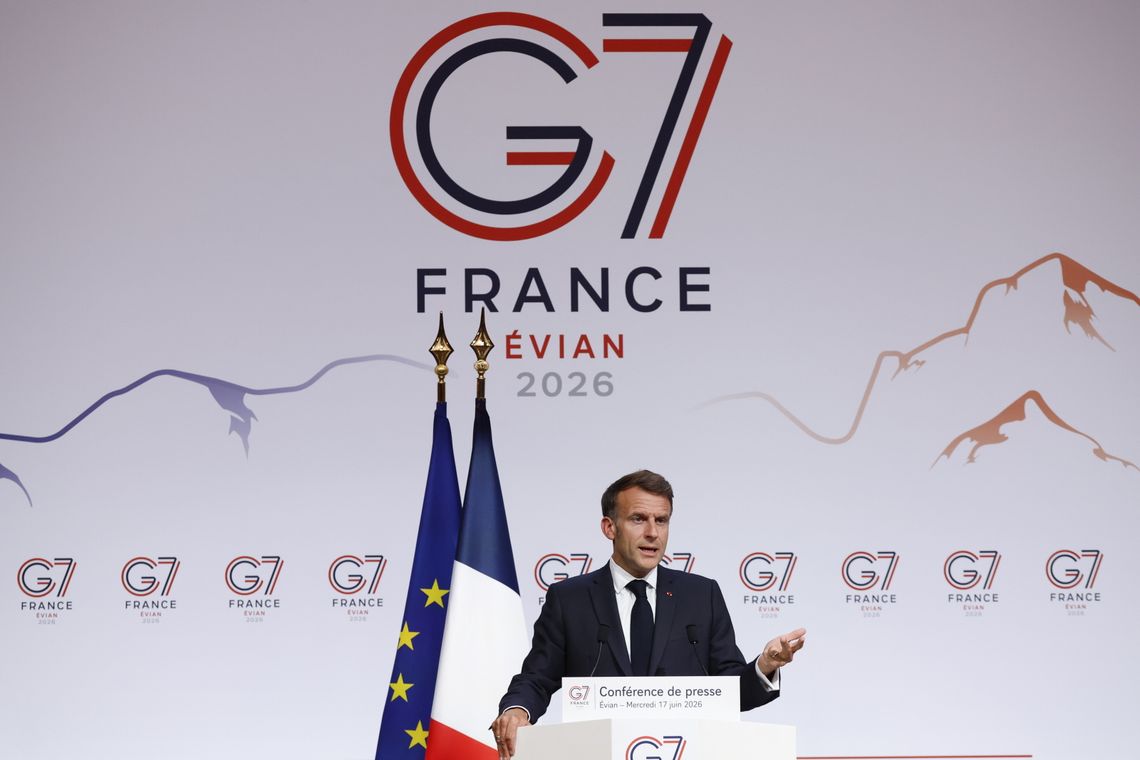 Prezydent Francji: szczyt w Evian to głęboka zmiana w sprawie Ukrainy