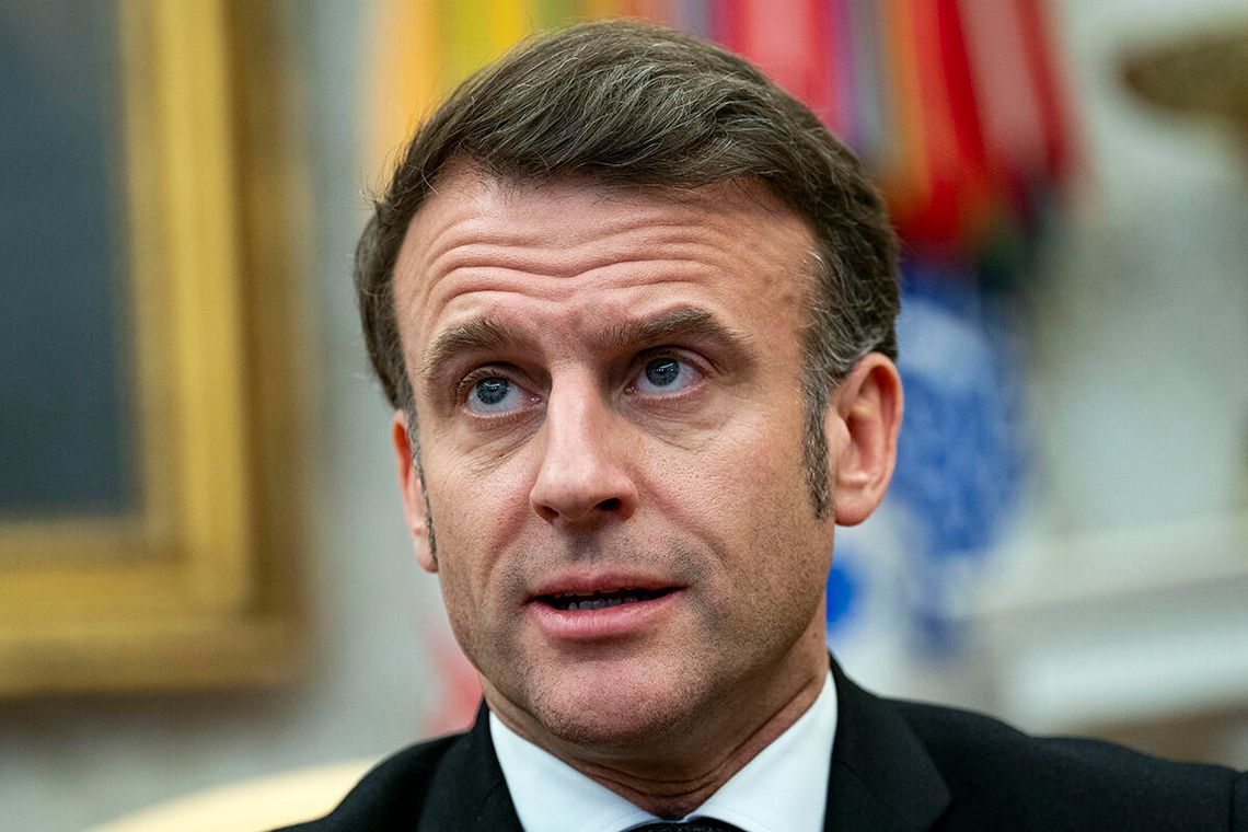 Prezydent Macron: w Paryżu odbędzie się spotkanie szefów sztabów państw europejskich