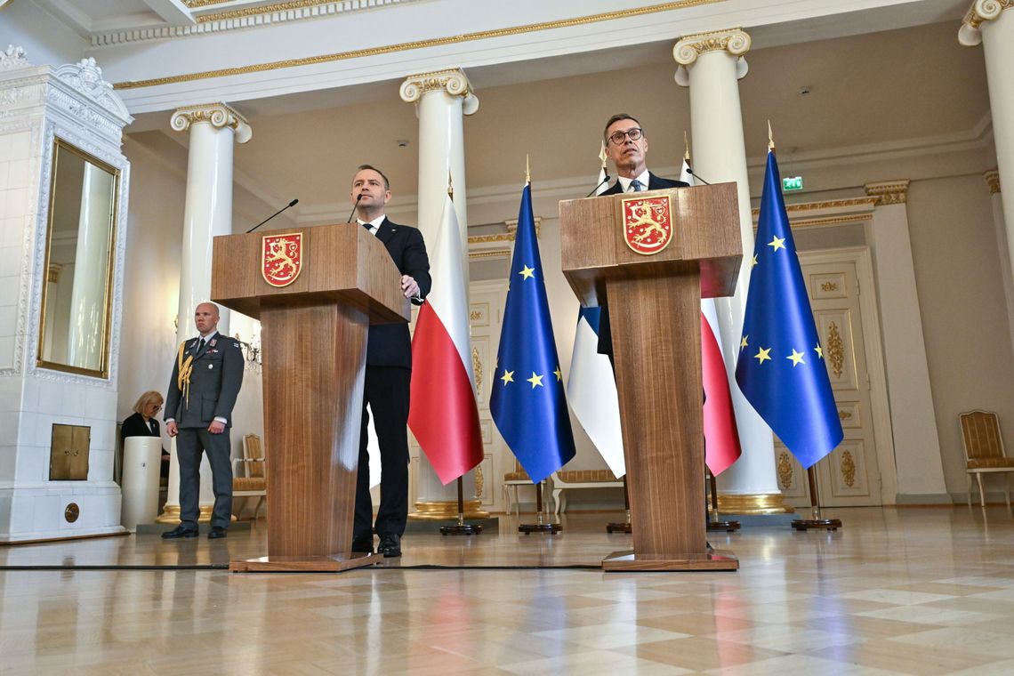 Prezydent Nawrocki: Polacy i Finowie są sojusznikami, rozumieją Rosję i nie ufają intencjom Putina