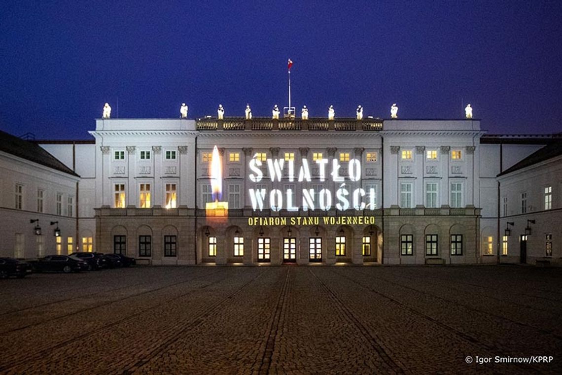 Prezydent oddał hołd ofiarom stanu wojennego