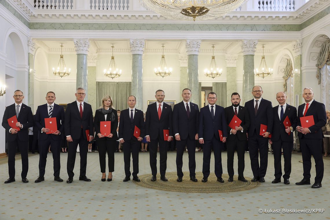 Prezydent powołał kierownictwo swojej kancelarii