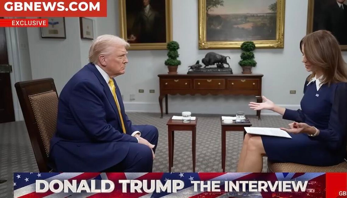 Prezydent Trump dla GB News: Polska to wspaniały kraj, który ma fantastycznego prezydenta Prezydent Trump dla GB News: Polska to wspaniały kraj, który ma fantastycznego prezydenta