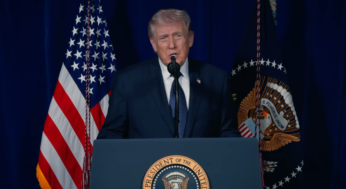 Prezydent Trump: Działania bojowe będą kontynuowane do osiągnięcia wszystkich celów (WIDEO)