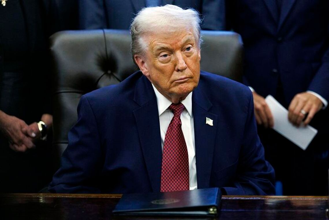 Prezydent Trump: jestem rozczarowany, bo Zełenski nie przeczytał propozycji pokojowej