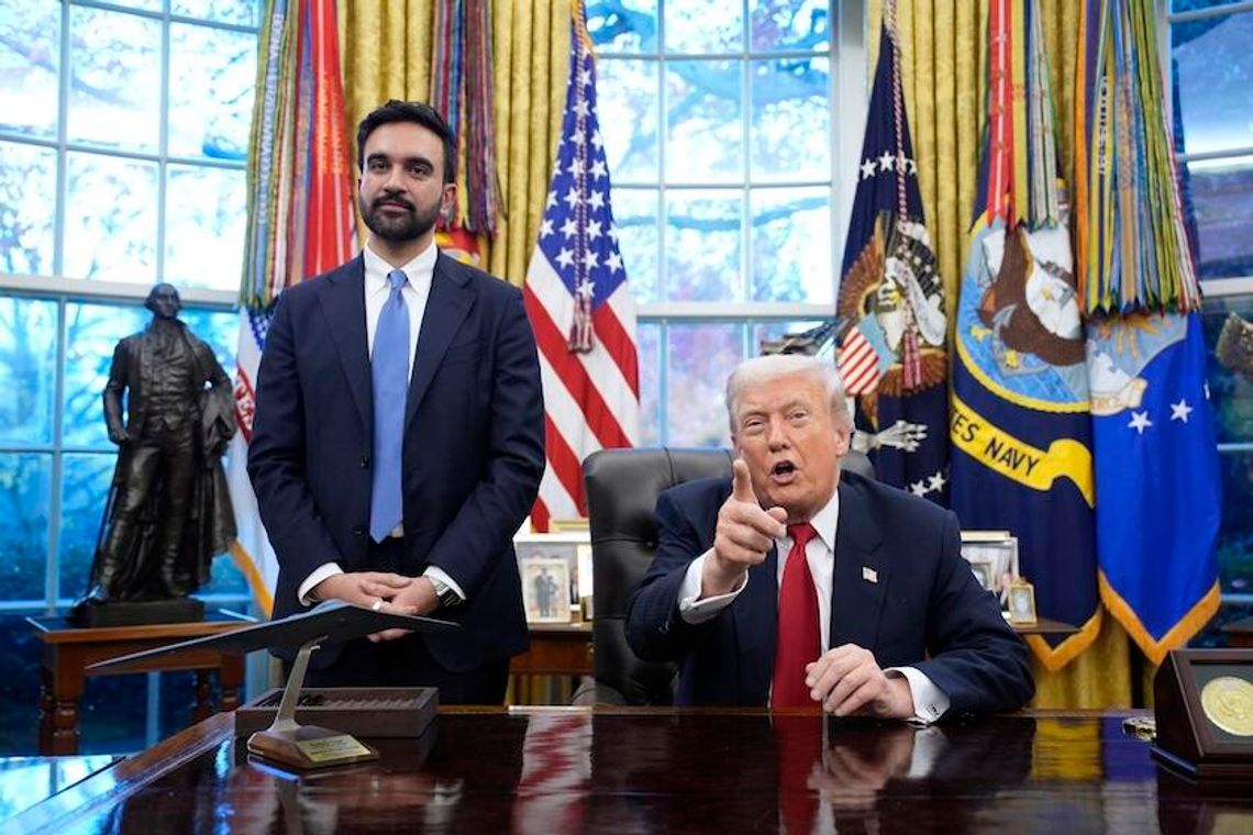 Prezydent Trump o Mamdanim: To racjonalny człowiek, który chce uczynić Nowy Jork znowu wielkim