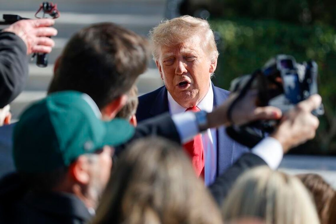 Prezydent Trump oddał głos w wyborach połówkowych na Florydzie Prezydent Trump oddał głos w wyborach połówkowych na Florydzie