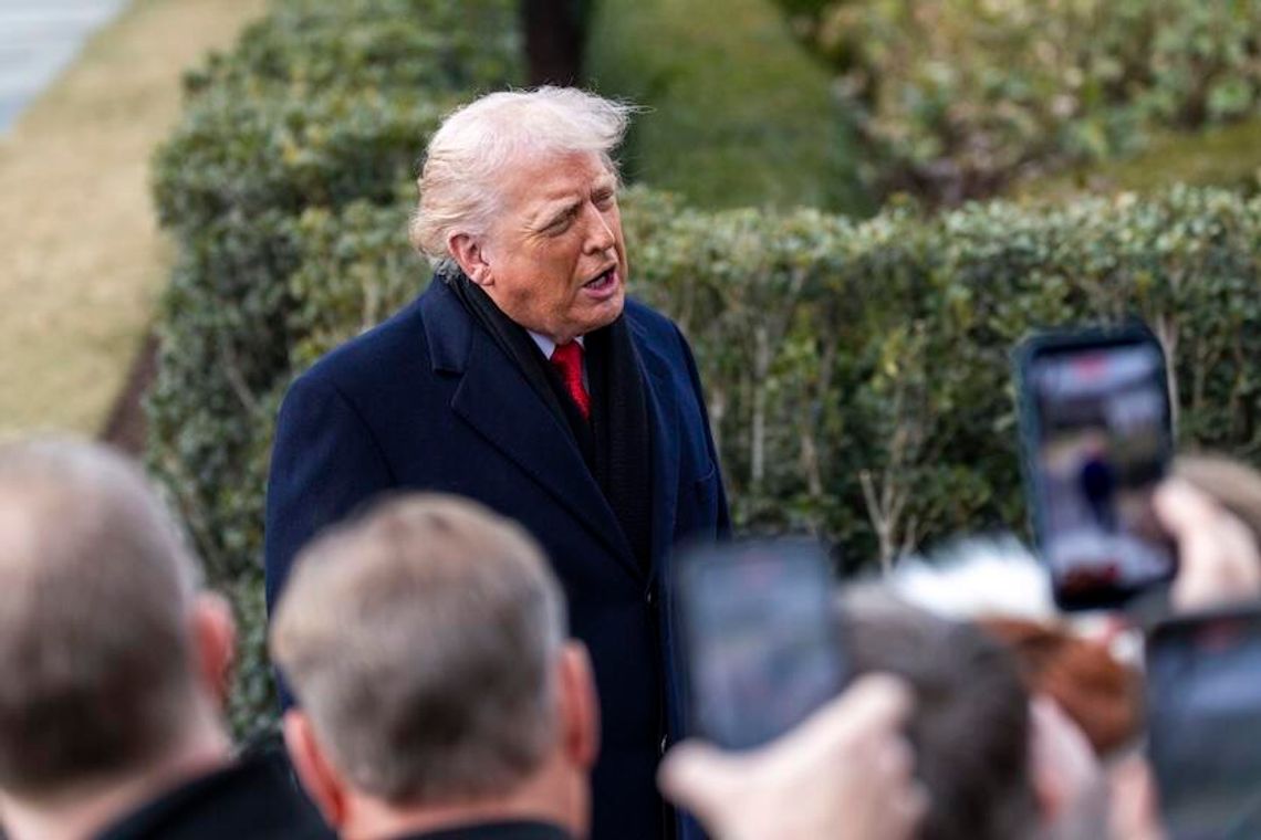 Prezydent Trump odmówił odpowiedzi na pytanie, czy użyje siły, by zająć Grenlandię