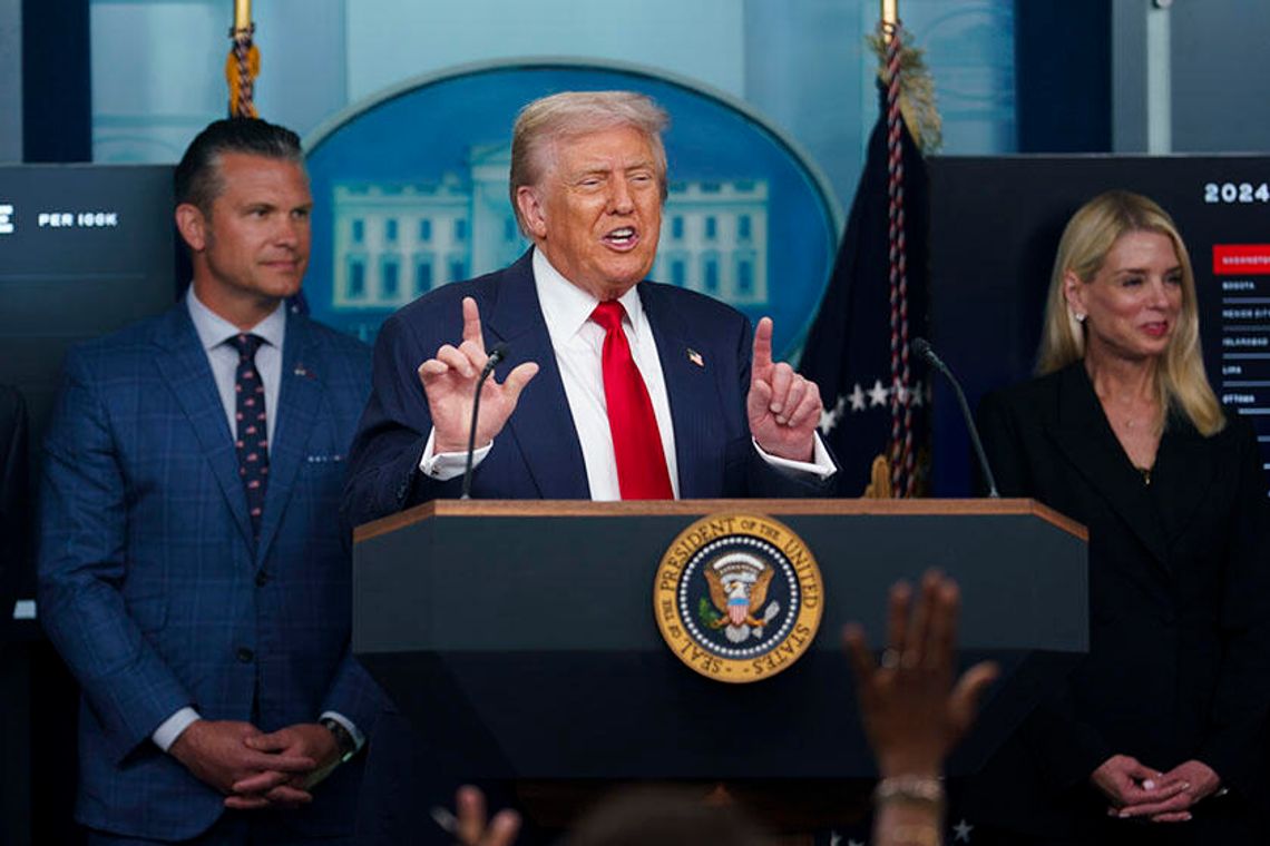 Prezydent Trump ogłosił przejęcie kontroli nad policją w Waszyngtonie, rozmieszczenie Gwardii Narodowej