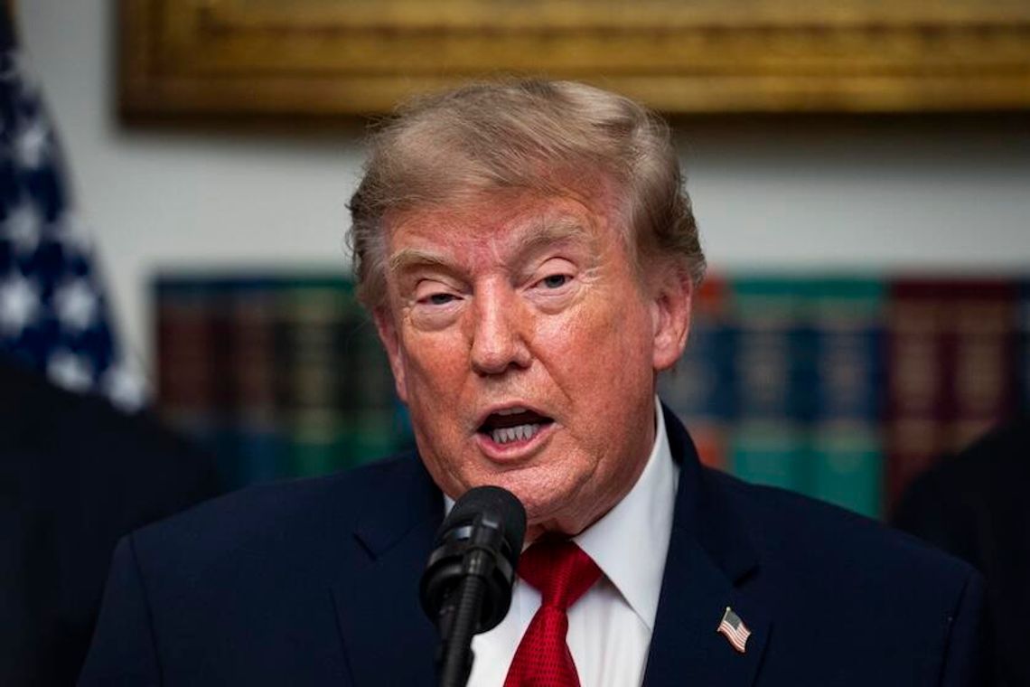 Prezydent Trump: postrzegam cieśninę Ormuz jako amerykańskie terytorium