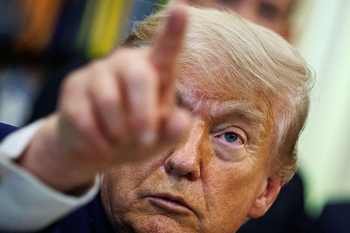 Prezydent Trump: powiedziałem Netanjahu, że jeśli nie będzie ostrożny, zostanie sam Prezydent Trump: powiedziałem Netanjahu, że jeśli nie będzie ostrożny, zostanie sam