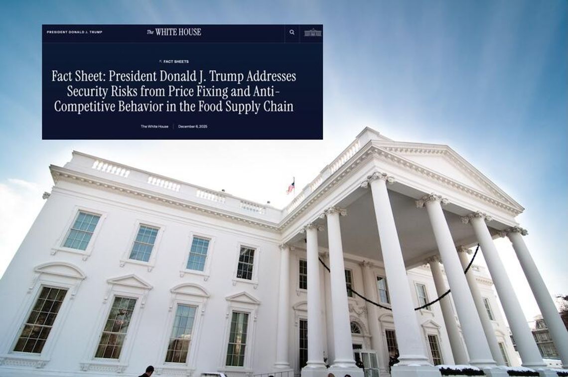 Prezydent Trump powołał zespoły ds. bezpieczeństwa łańcucha dostaw żywności Prezydent Trump powołał zespoły ds. bezpieczeństwa łańcucha dostaw żywności