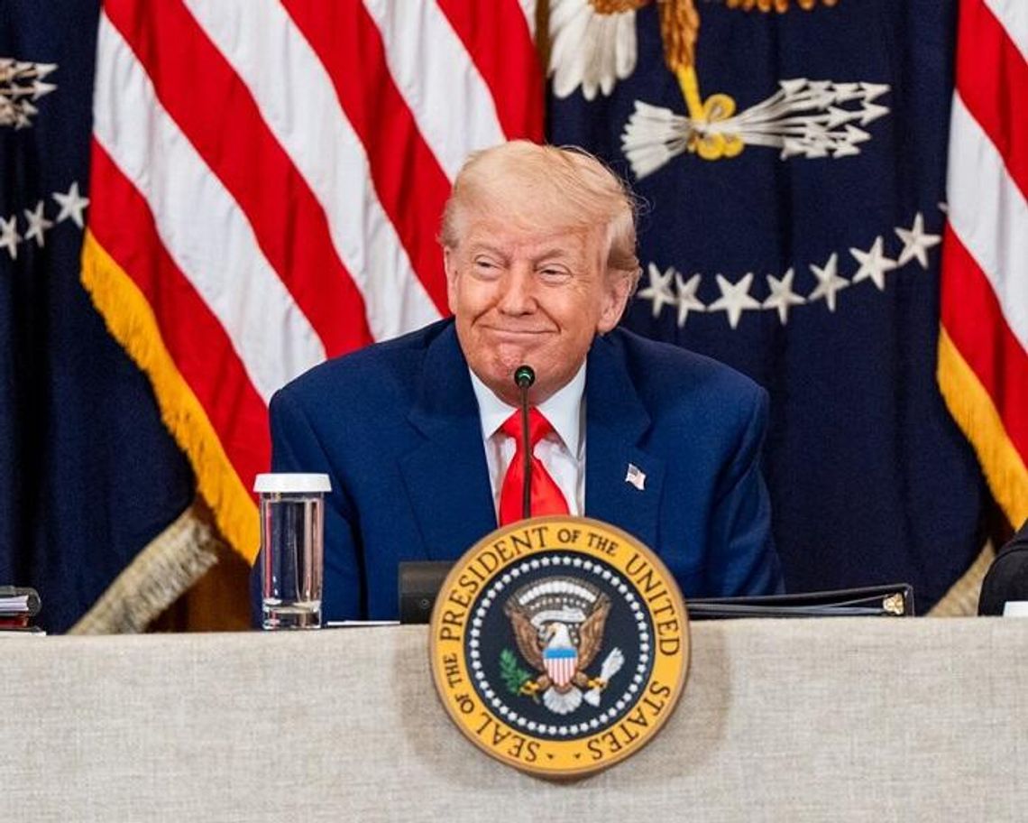 Prezydent Trump: rekomenduję 50-procentową stawkę celną na import z UE od 1 czerwca
