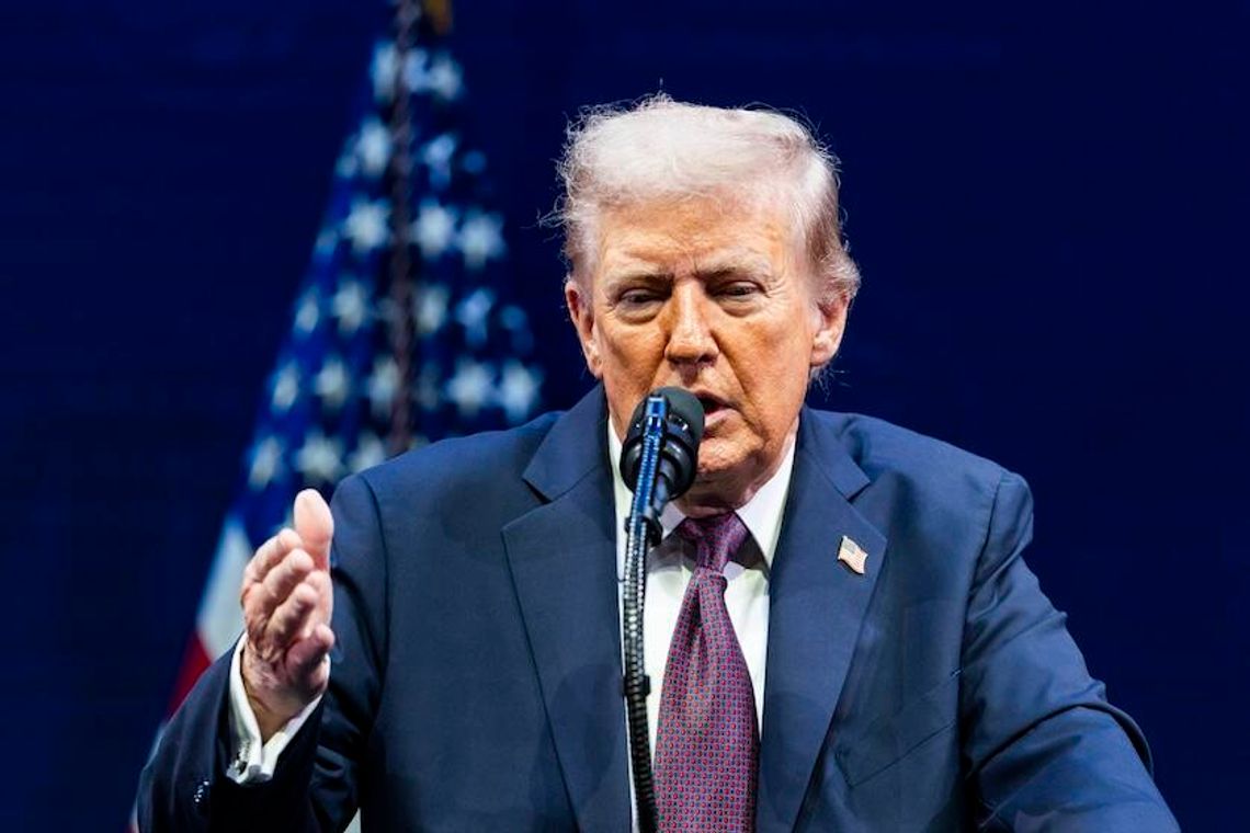 Prezydent Trump: robimy większe postępy w kierunku pokoju niż administracja Bidena