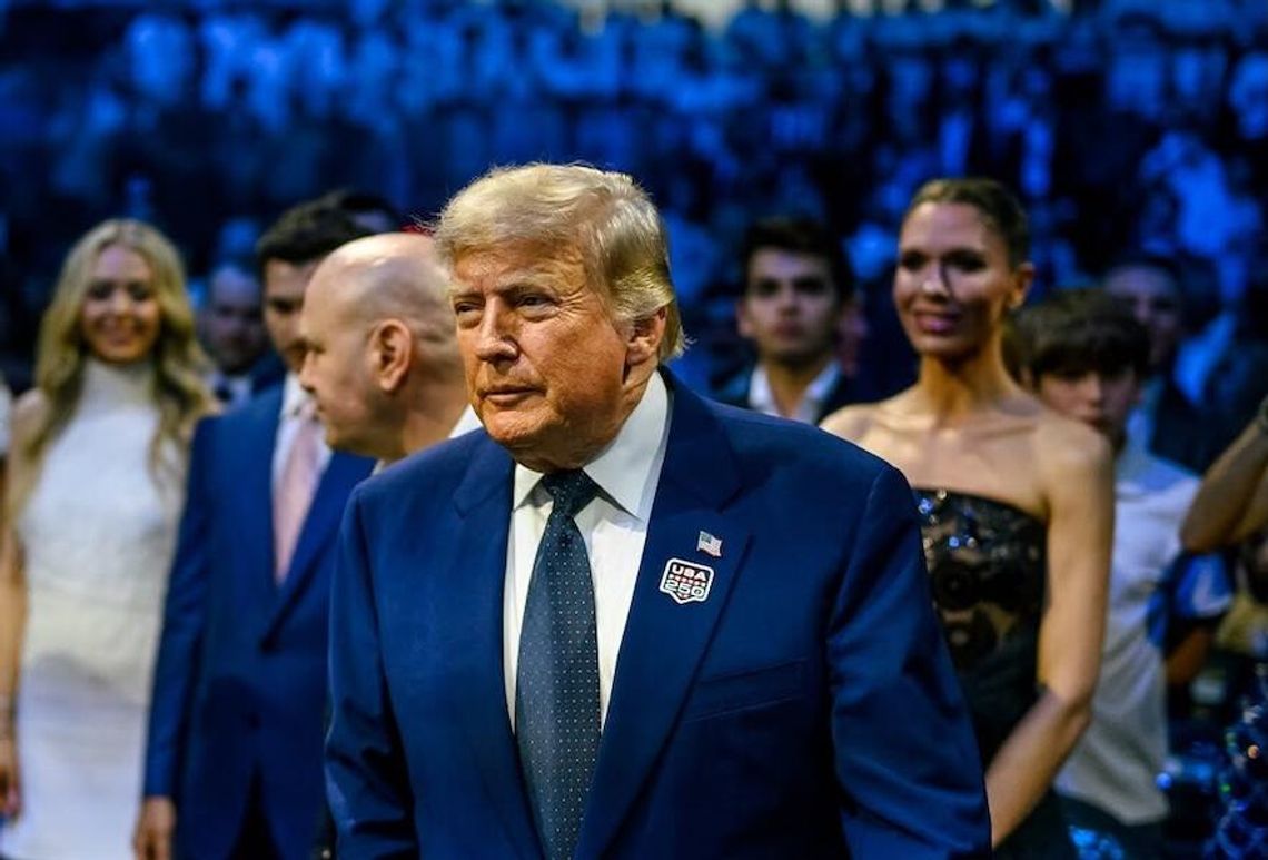 Prezydent Trump świętuje 80. urodziny na gali MMA przy Białym Domu
