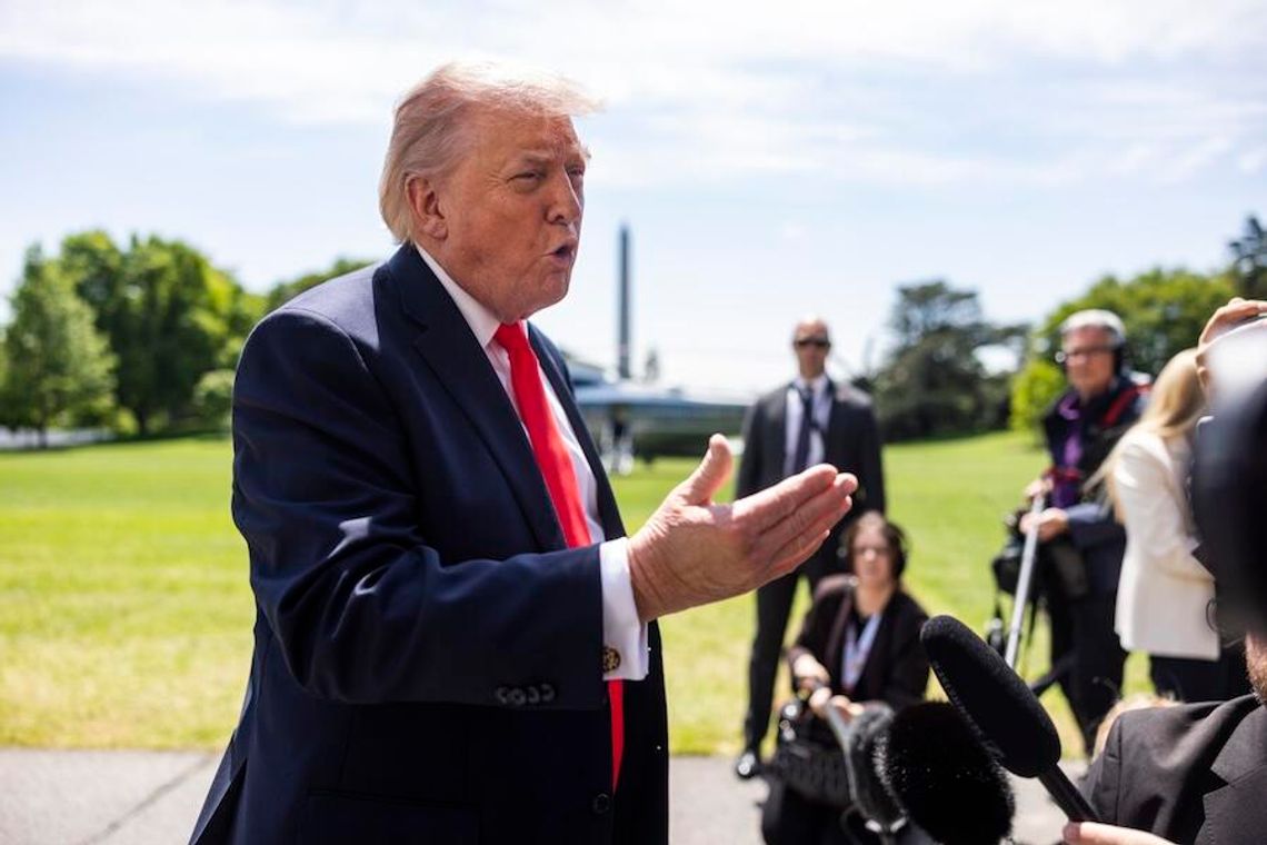 Prezydent Trump: Wycofamy znacznie więcej niż 5 tys. żołnierzy z Niemiec