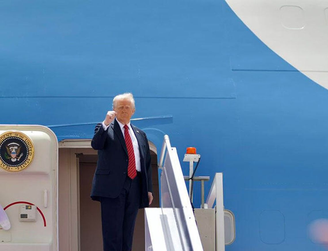 Prezydent Trump zakończył wizytę na Bliskim Wschodzie