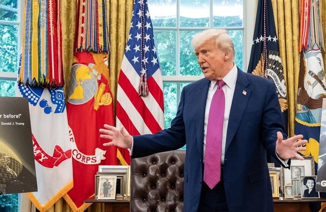 Prezydent Trump zapowiedział podwojenie ceł na stal i aluminium