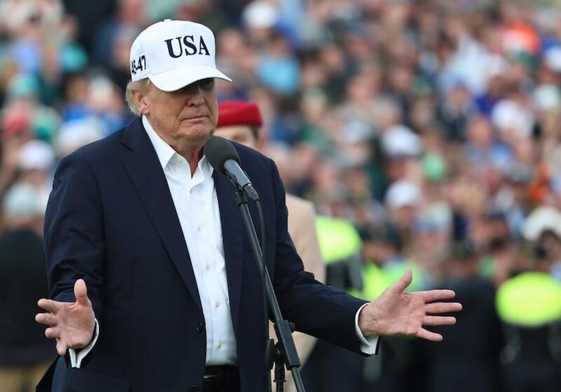 Prezydent Trump zapowiedział zniesienie ceł na irlandzką whiskey