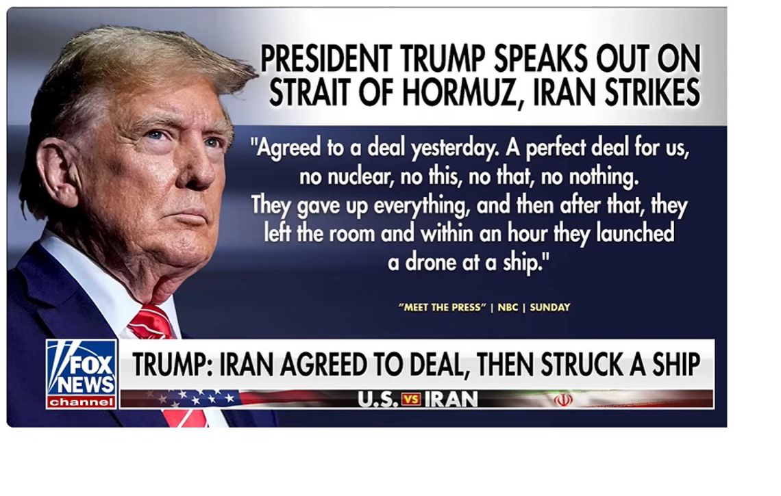 Prezydent Trump: Zatrzymamy cieśninę Ormuz i będziemy pobierać opłatę za jej strzeżenie Prezydent Trump: Zatrzymamy cieśninę Ormuz i będziemy pobierać opłatę za jej strzeżenie