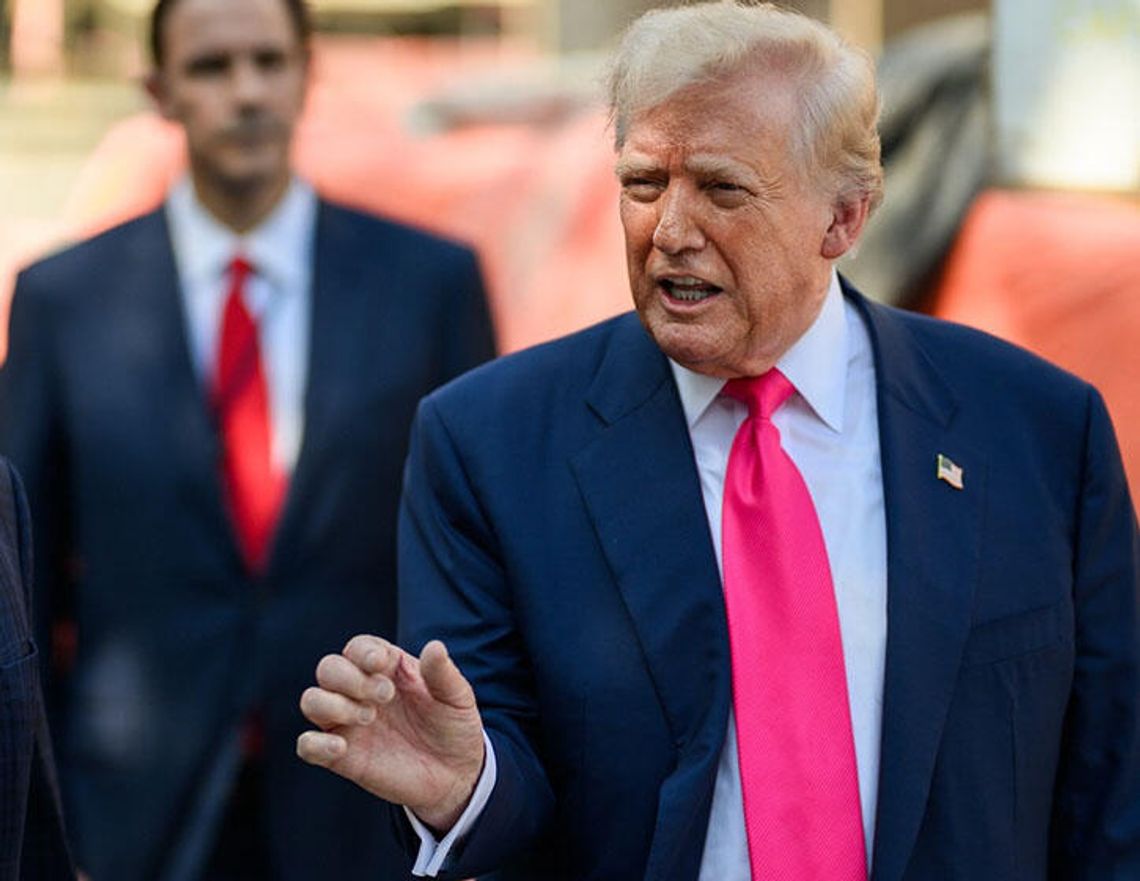 Prezydent Trump: zorganizujemy nowe centra pomocy dla Gazy