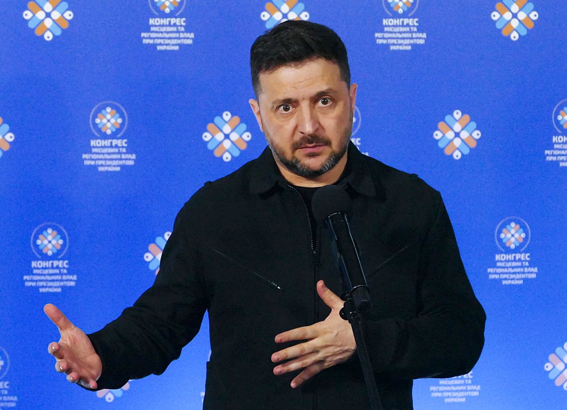 Prezydent Zełenski potwierdził rozejm na czas Wielkanocy